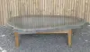 Product image 1 of the product “Table made from Naturestone Riverstone 130x83x6 cm ”